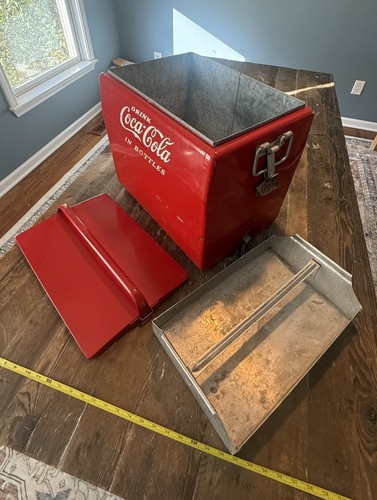 Vintage cavalier coca - cola, red