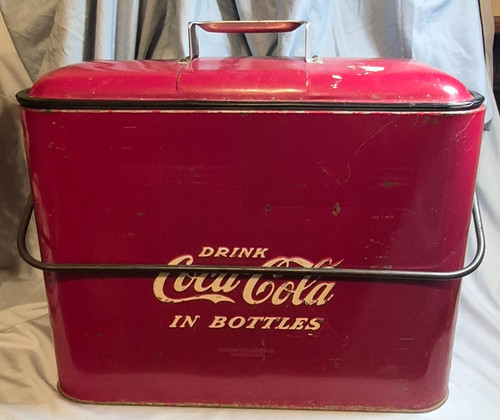 Vintage 1950s coca cola metal - 1950s,