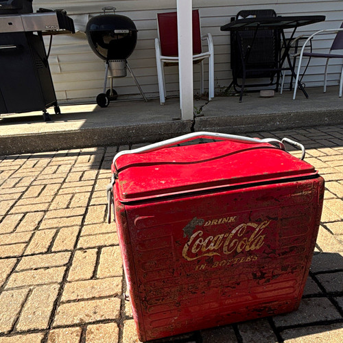 Coca cola vintage - vintage, metal