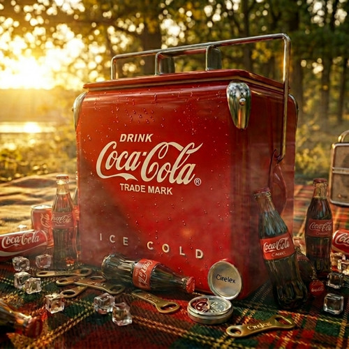 Vintage coca cola 14qt - coca-cola,